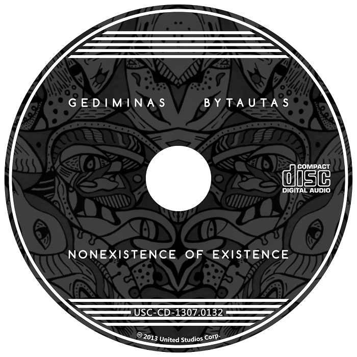 CD, muzikos albumas, music album, nonexistence of existence, Gediminas Bytautas