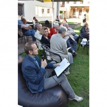 Renginio vedėjas, poetas, Darius Rekis, poezija, vidurvasario poezijos skaitymai