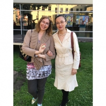 Rimantė, vertėja, Sue, vidurvasario poezijos skaitymai, Klaipėdoje