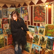 dailininkė, parapsichologė, Odilė Norvilaitė, paveikslai, tapyba, menas, būrėja, ragana