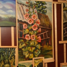 Dailininkė, Odilė Norvilaitė, tapyba, paveikslai, paveikslas, būrėja
