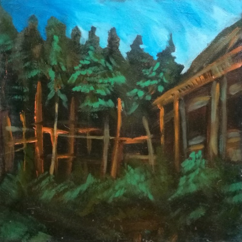 edge, forest, landscape, original oil painting, paintings, art, odile norvilaite, bytautiene